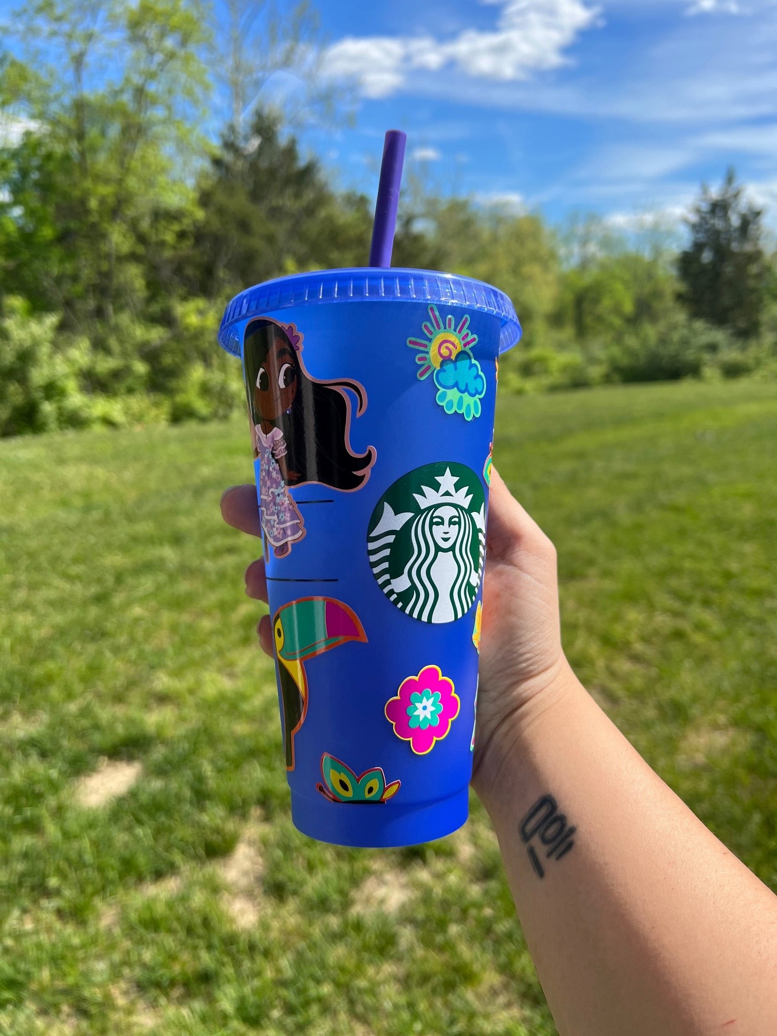 Personalized Colour Changing Starbucks cups