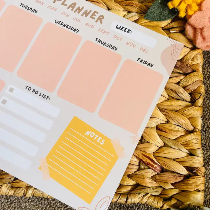 Boho Weekly Planner