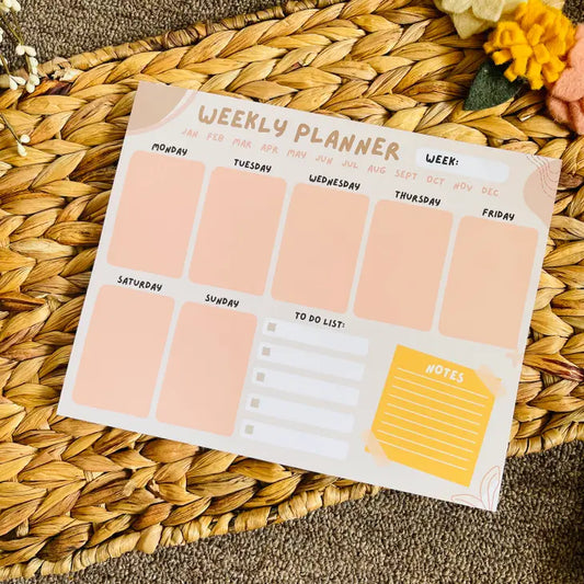 Boho Weekly Planner