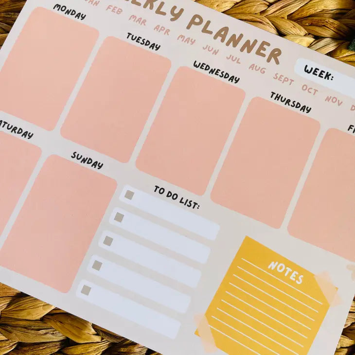 Boho Weekly Planner