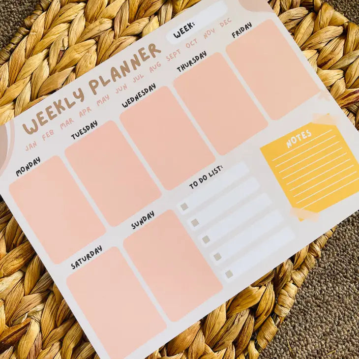 Boho Weekly Planner