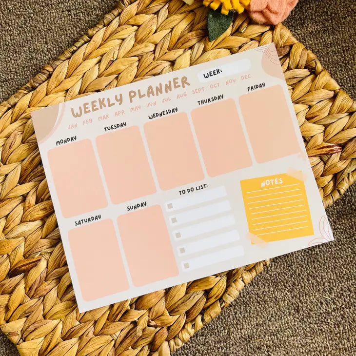 Boho Weekly Planner