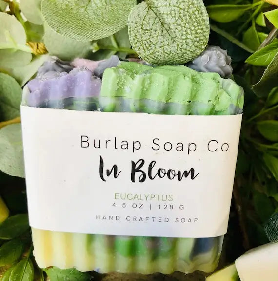 In Bloom Handcrafted Soap: Eucalyptus Scented