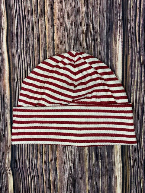 Candy Cane Slouchy Beanie