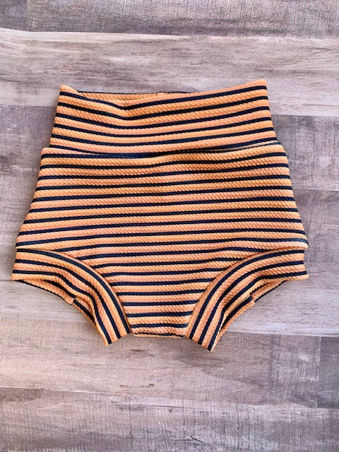 Orange and Black Stripes